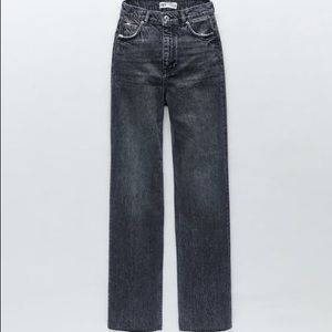 Zara. ZW Premium ‘90s Full Length Straight Jeans.